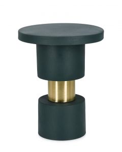 Bizzotto Mitul Βοηθητικό Τραπέζι Μεταλλικό Κυπαρισσί Ø35x45