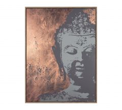 Zaros Μοντέρνος Πίνακας "Budha" Χάλκινος 90x120 Κωδικός: PI340