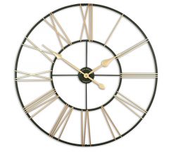 Zaros Ρολόι Τοίχου "Big Ben" Μεταλλικό Λαδί/Χρυσό 80 Εκ. Κωδικός: CL353