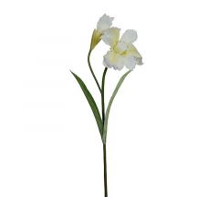 Zaros Τεχνητό Λουλούδι Iris Λευκό 94 Εκ. Κωδικός: AX724