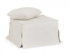Bizzotto Barney Πουφ/Κρεβάτι Υφασμάτινο Με Μαξιλάρι 70x70x44