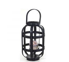Zaros Φανάρι Μεταλλικό Μαύρο 20,5x32,5 Κωδικός: HT422-B
