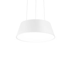 Ideal Lux Φωτιστικό Οροφής Led Μεταλλικό Λευκό Ø45 Cloe Sp 247298