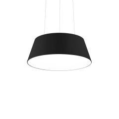 Ideal Lux Φωτιστικό Οροφής Led Μεταλλικό Μαύρο Ø45 Cloe Sp 247304
