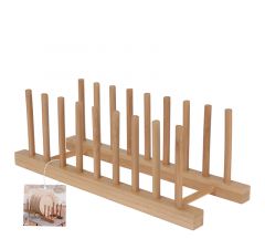 Zaros Βάση Οργάνωσης Πιάτων Bamboo Natural 34x12.5 Κωδικός: KZ239