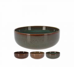 Zaros Μπωλ "Reactive Glaze" Stoneware 3 Χρώματα 15,5x6 Κωδικός: KZ253