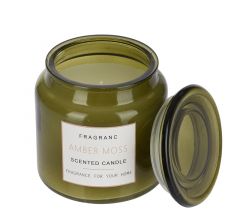 Zaros Αρωματικό Κερί Σε Γυάλα Λαδί 10x11,5 Κωδικός: CA321