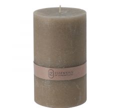 Zaros Κερί Παραφίνης Γκρι/Καφέ 9x15 Κωδικός: CA343