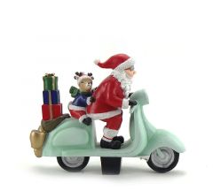 Zaros Άγιος Βασίλης Με Δώρα Polyresin Πολύχρωμος 21x7,1x15,5 Κωδικός: XM765