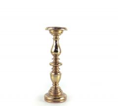 Zaros Κηροπήγιο Polyresin Αντικέ Χρυσό 10x31 Κωδικός: MH450