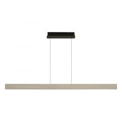 Zambelis Lights Φωτιστικό Οροφής Led Αλουμινίου Γκρι 120 Εκ. 25195 - Dimmable
