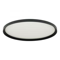 Zambelis Lights Πλαφονιέρα Led Με Εναλλαγή Χρώματος Μαύρη Ø65 Εκ. 25200 - Dimmable