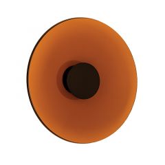 Zambelis Lights Απλίκα Τοίχου Led Με Εναλλαγή Χρώματος Καφέ Ø50 25272 - Dimmable