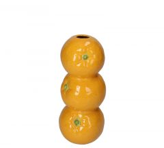 Zaros Βάζο "Πορτοκάλια" Κεραμικό Πορτοκαλί 8x18,5 Κωδικός: KAL-0082