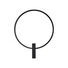 Zambelis Lights Επιτοίχιο Φωτιστικό Led Μεταλλικό Μαύρο 30,4 Εκ. 25319