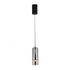 Zambelis Lights Φωτιστικό Οροφής Led Γυάλινο Φιμέ Ø11 Εκ. 2533 - Dimmable