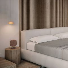 Zambelis Lights Pendant Led Light 7W Pink-Beige 25346