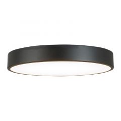 Zambelis Lights Πλαφονιέρα Led Αλουμινίου Μαύρη Ματ Ø50 Εκ. 25377 - Dimmable