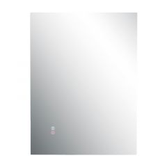 Zambelis Lights Καθρέπτης Τοίχου Με Φως Led 20W 3000K-4000K Αλουμινίου 60x80 Εκ. 25391 - Dimmable