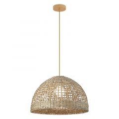 Zambelis Lights Φωτιστικό Οροφής Seaweed Natural Ø50 Εκ. 25443