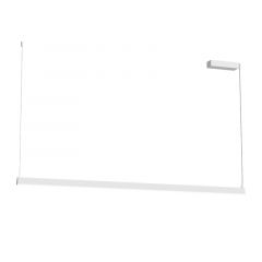 Zambelis Lights Φωτιστικό Οροφής Led Αλουμινίου Λευκό 152 Εκ. 32W 3000K 2555 - Dimmable