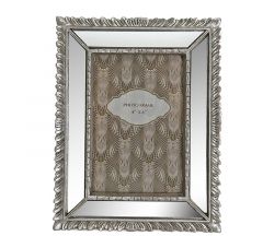 Zaros Κορνίζα Polyresin Ασημί 10x15 KO172