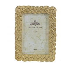 Zaros Κορνίζα Polyresin Χρυσή 10x15 KO182