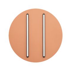 Zambelis Lights Πλαφονιέρα Led Αλουμινίου Κεραμιδί Ø40 28W 3000K 2567 - Dimmable