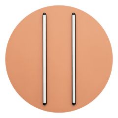 Zambelis Lights Πλαφονιέρα Led Αλουμινίου Κεραμιδί Ø60 43W 3000K 2569