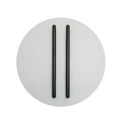 Zambelis Lights Επιτοίχιο Φωτιστικό Led Αλουμινίου Γκρι Ø40 13W 3000K 2573 - Dimmable