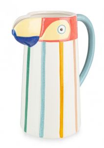 Bizzotto Wiki Βάζο "Τουκάν" Πορσελάνινο Πολύχρωμο 21x12,8x23,5