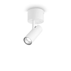 Ideal Lux Σποτ Οροφής/Τοίχου Led Αλουμινίου Λευκό 6 Εκ. Play Pl1 258287