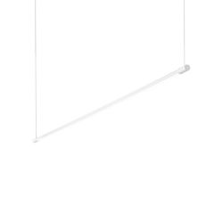 Ideal Lux Φωτιστικό Οροφής Ράγα Led Μεταλλικό Λευκό 146 Εκ. Yoko Sp 258898