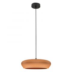 Zambelis Lights Δίφωτο Φωτιστικό Οροφής Πήλινο Τερακότα Ø28,5 Εκ. 2591