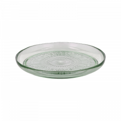Bitz Πιάτο Φαγητού Γυάλινο Φ25 Εκ. - Kusintha Green