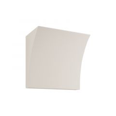 Zambelis Lights LUNA Απλίκα Γύψινη Λευκή 20x18 Εκ. 26136