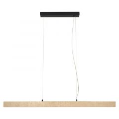 Zambelis Lights LITHO Φωτιστικό Οροφής Ράγα Led Από Φυσική Τραβερτίνη 120 Εκ. 26144