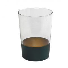 Espiel Alfa Ποτήρι Νερού Γυάλινο Πράσινο/Χρυσό 510 ml Κωδικός: RAB630K6