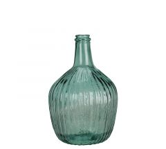 Zaros Βάζο Γυάλινο Πράσινο 31 Εκ. HE469