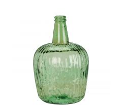 Zaros Βάζο Γυάλινο Λαδί 37 Εκ. HE470