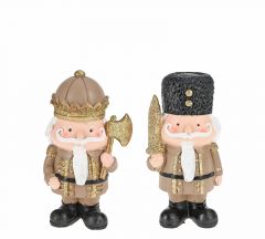 Zaros Καρυοθραύστης (2σχ) χρυσό χρ.,15cm XM851