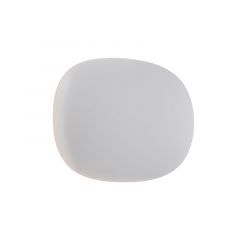 Zambelis Lights VOLO Απλίκα Led 10W 3000K Μεταλλική Λευκή 21,2x16,5 Εκ. 2659