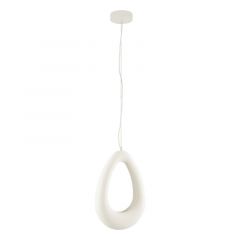 Zambelis Lights GIVA Φωτιστικό Οροφής Γύψινο Λευκό 27,4x42 Εκ. 2665