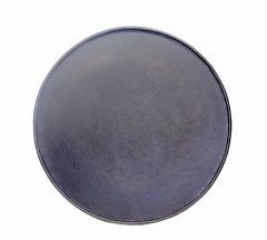 Zaros Δίσκος Μεταλλικός Ανθρακί Ø40 Εκ. IN280