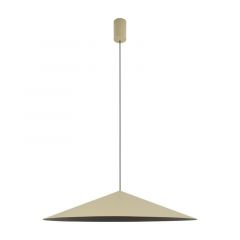 Zambelis Lights KONA Φωτιστικό Οροφής Led Μεταλλικό Χακί Φ55 Εκ. 2677 - Dimmable