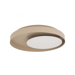 Zambelis Lights JAVA Πλαφονιέρα Led Με Εναλλαγή Χρώματος Καφέ/Λευκή Φ48 Εκ. 2682 - Dimmable