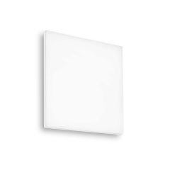 Ideal Lux Πλαφονιέρα Εξωτερικού Χώρου Led Λευκή 19W 2100 Lumen 3000K Mib Pl Square