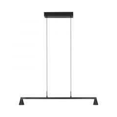 Zambelis Lights LINOR Φωτιστικό Οροφής Ράγα Led Με 2 Κινούμενα Σποτ Μαύρο 80 Εκ. 2692 - Dimmable