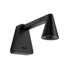 Zambelis Lights LINOR Απλίκα Led Με Κινούμενο Σποτ Μαύρη 7,5x19x10 Εκ. 2694
