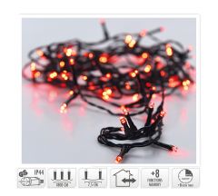 Zaros 240Led-(IP44) 8 πρόγραμ., μνήμη,timer,κόκκινο 18μ. MF240L-R